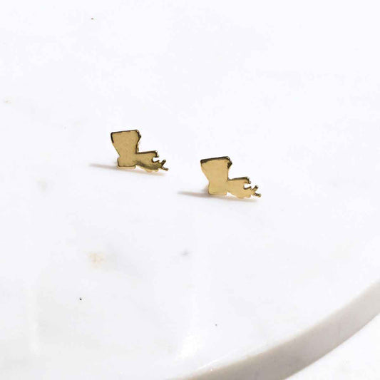 Louisiana State Studs   Gold 0.5"